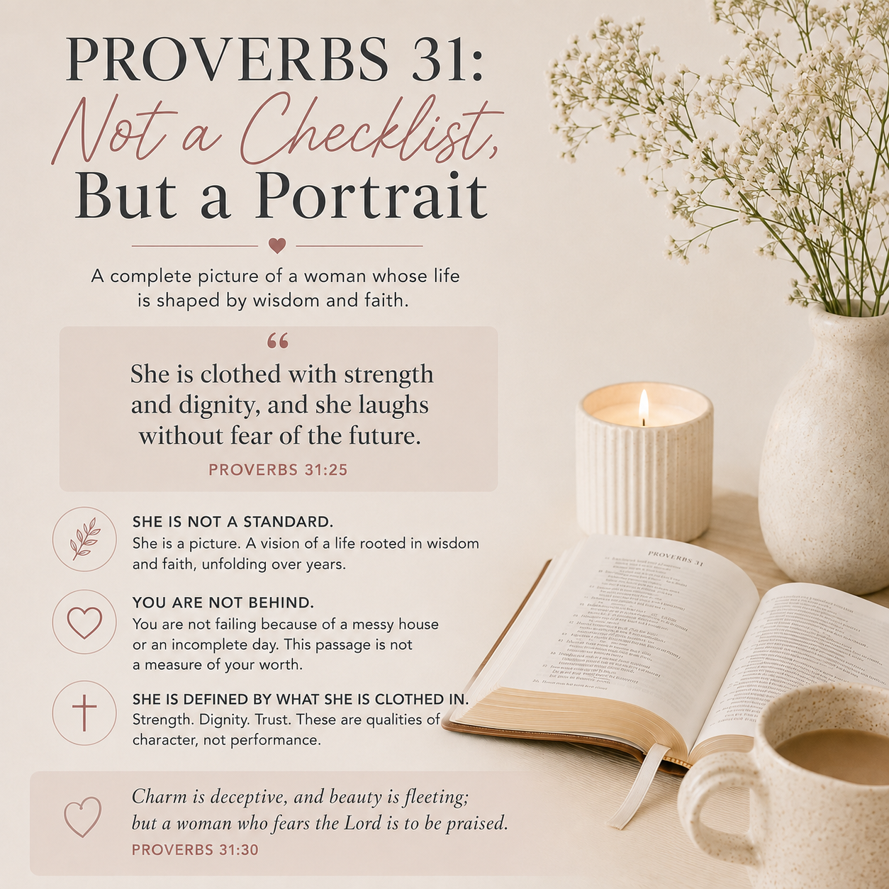 She is clothed: what Proverbs 31 actually says to the everyday woman