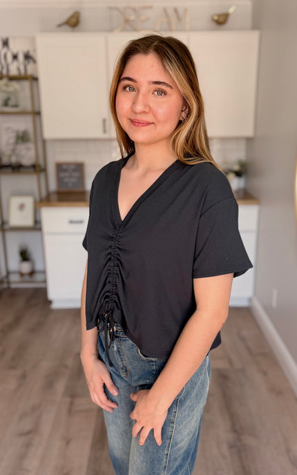 Cinched Detail Top