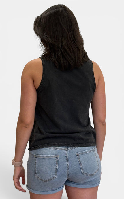 1776 USA graphic tank top back view