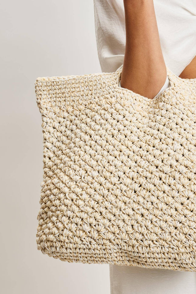 Camila Woven Tote Bag
