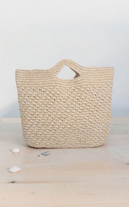 Camila Woven Tote Bag