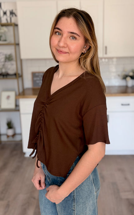 Cinched Detail Top