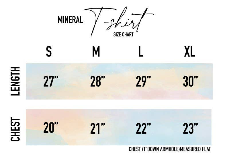 Jesus is King Mineral Washed Tee