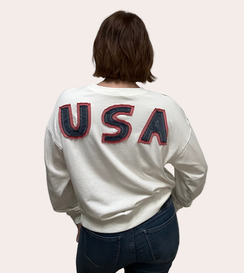 USA Vintage Wash Pullover