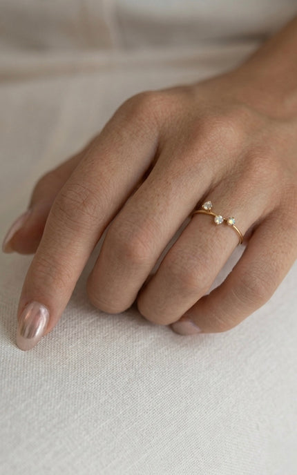 Aria Dainty CZ Ring