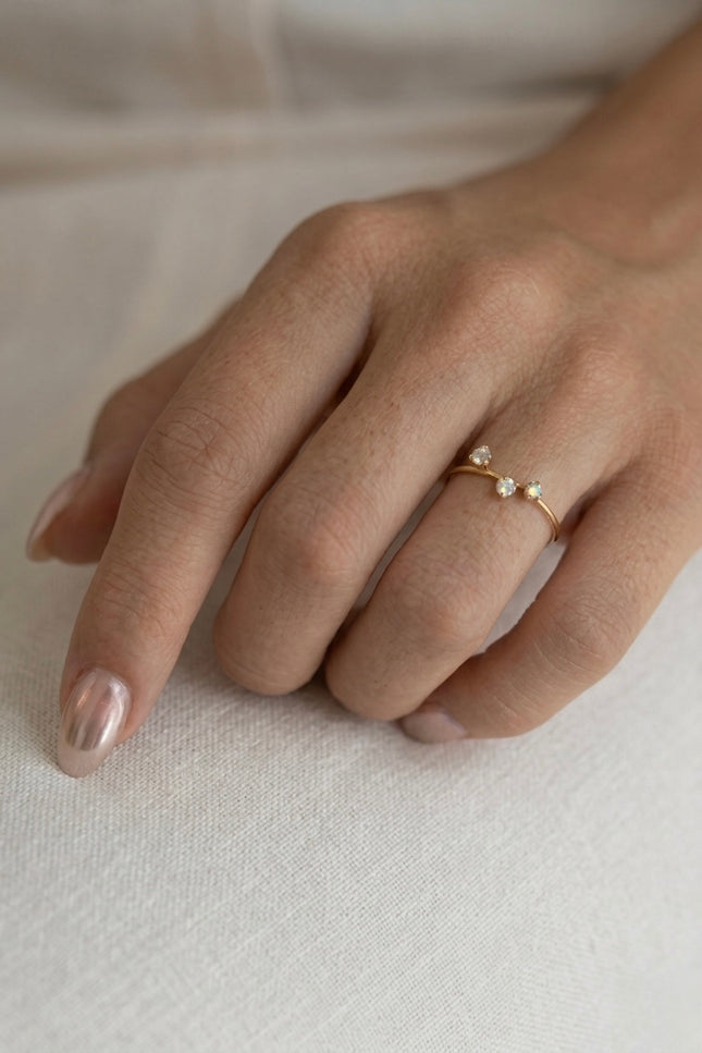 Aria Dainty CZ Ring