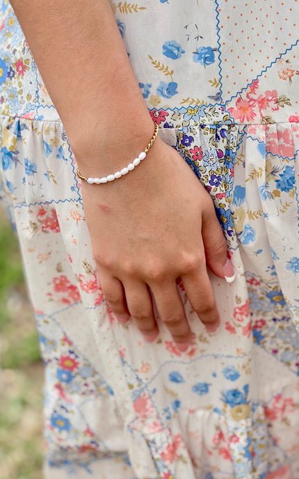Pearl Toggle Bracelet