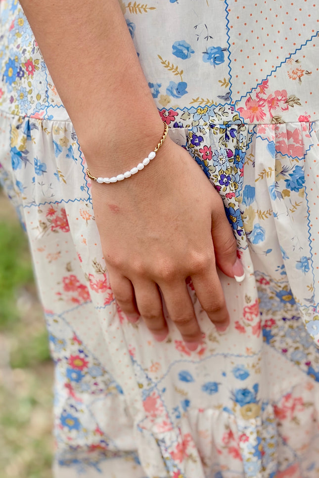 Pearl Toggle Bracelet