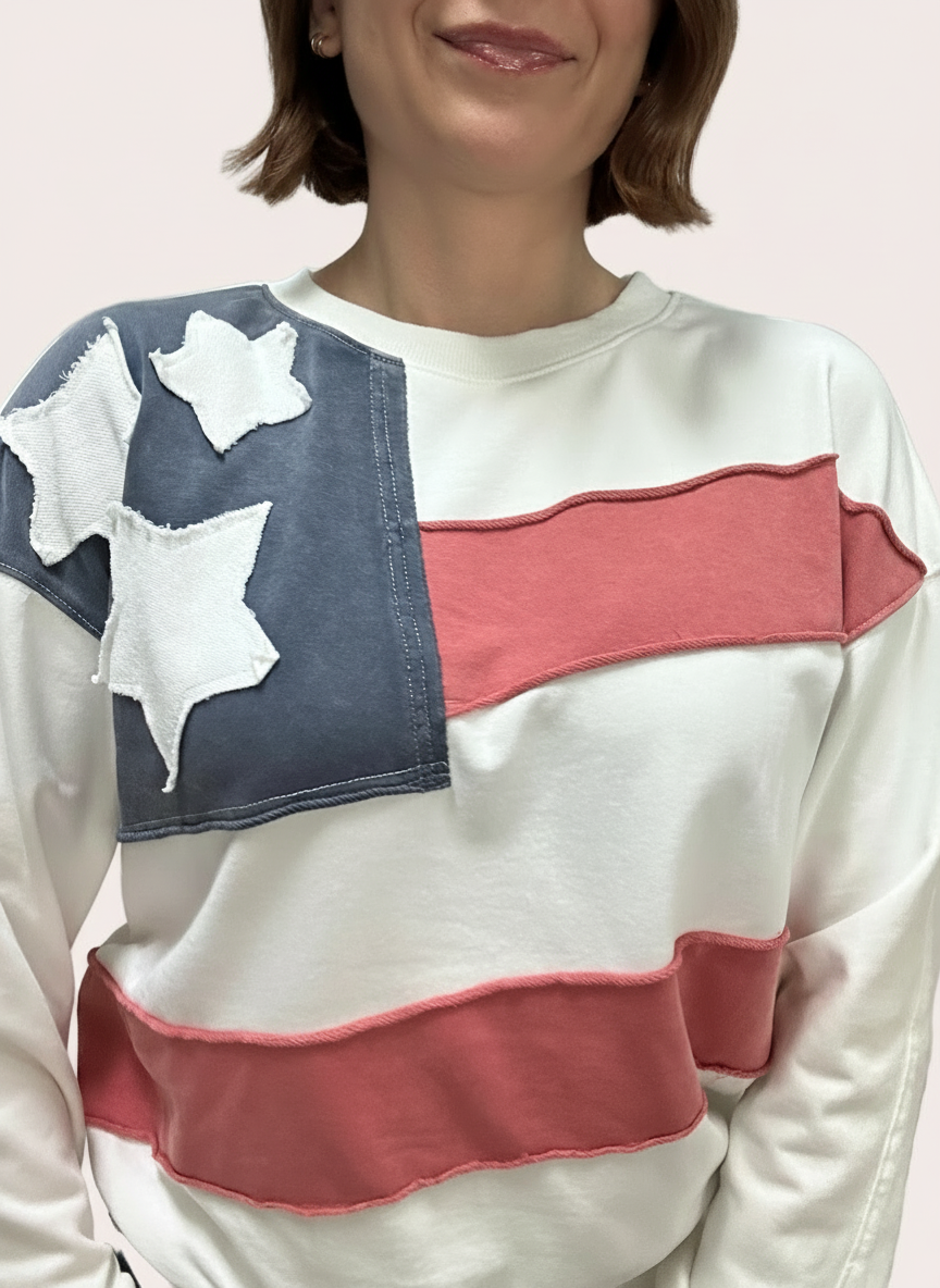 USA Vintage Wash Pullover