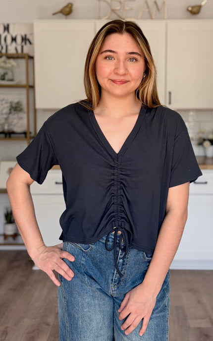 Cinched Detail Top