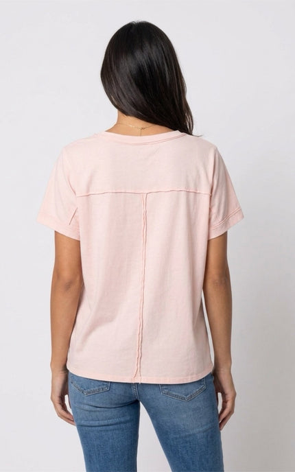 Pray Patchwork Cotton Tee
