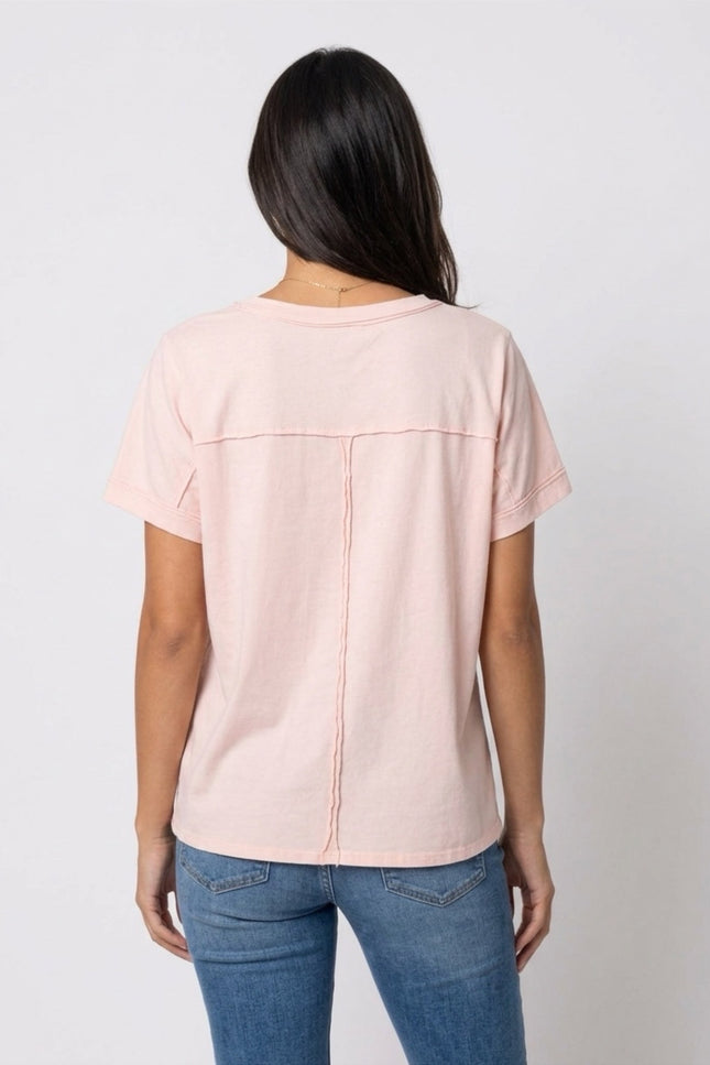 Pray Patchwork Cotton Tee