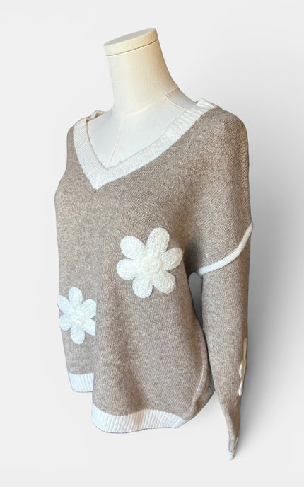 Daisy Drop Sweater