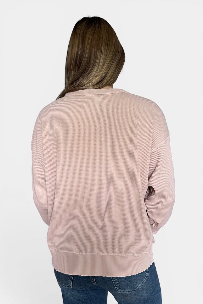 Soft cotton spandex knit top for everyday wear