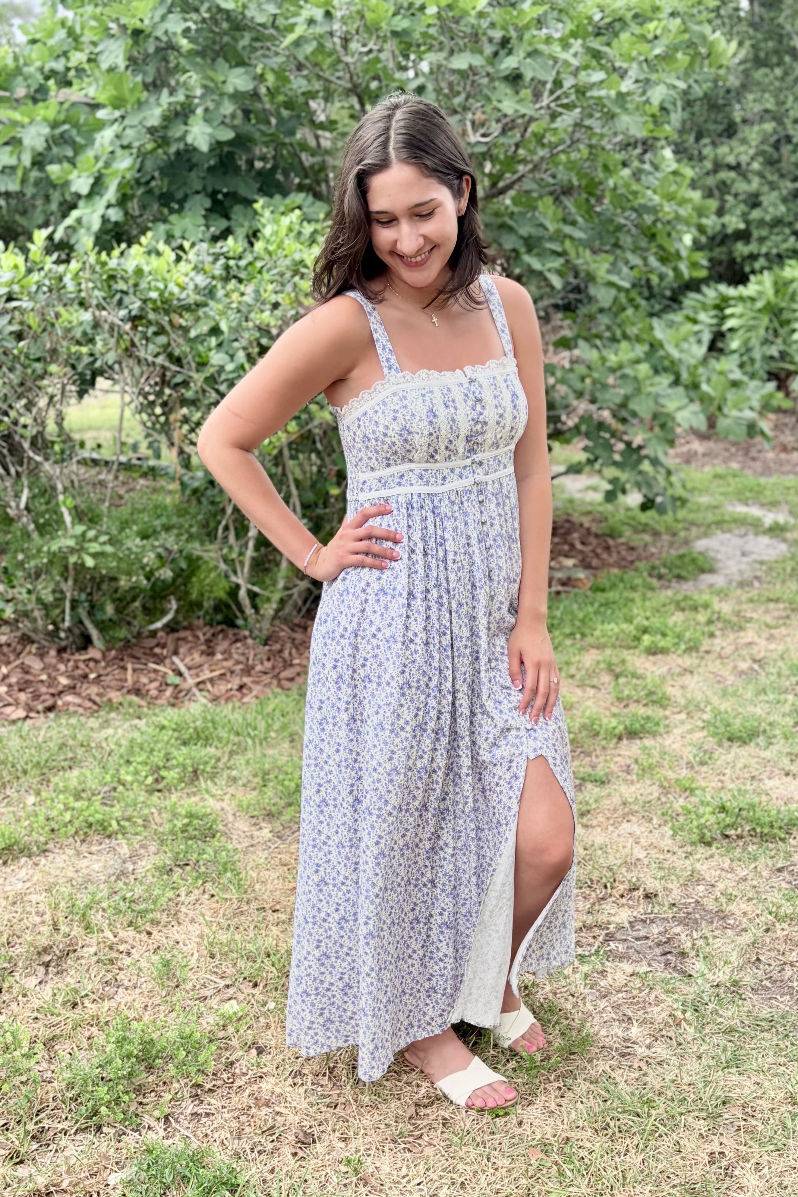 evangeline maxi dress Altar'd State Evangeline Floral Maxi Dress at CoolSprings Galleria in Franklin, TN