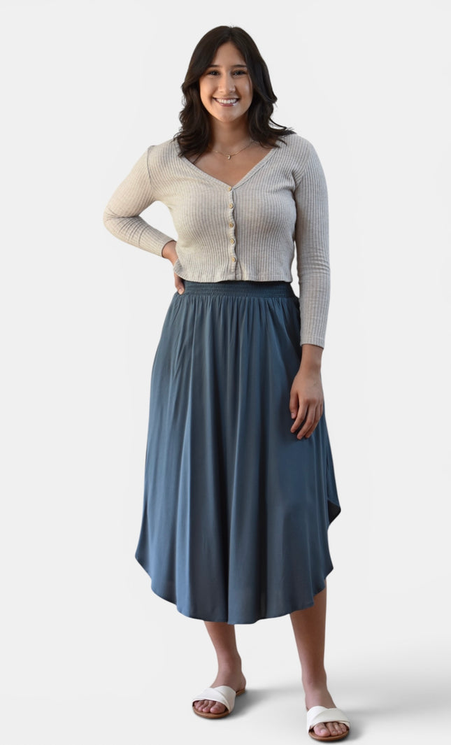 Haven Smocked Skirt