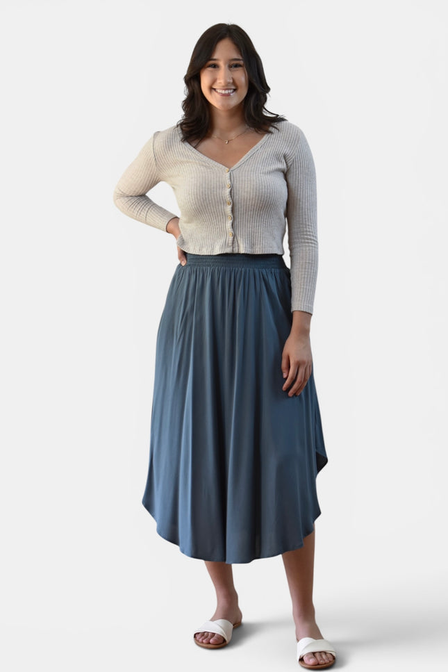 Haven Smocked Skirt
