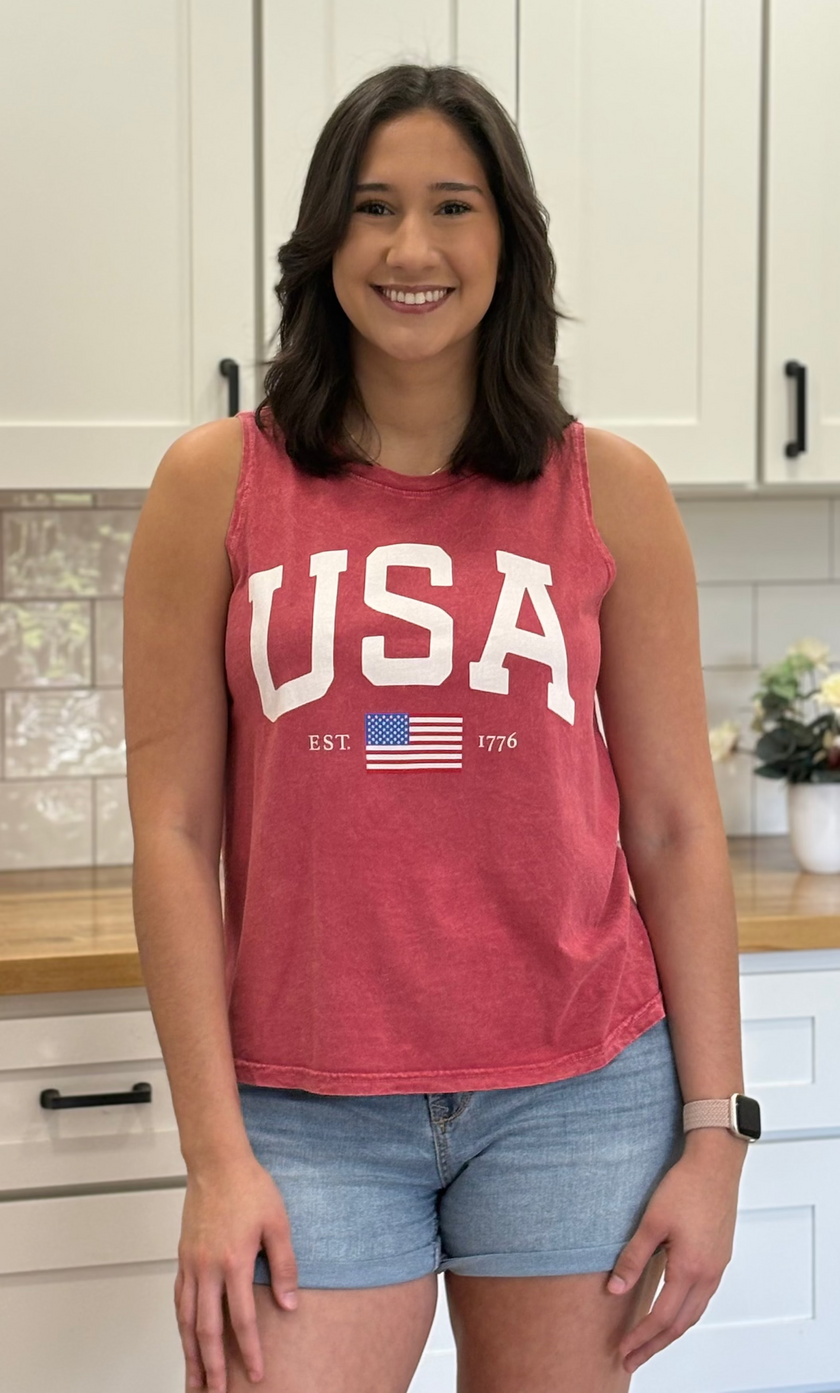 1776 USA Mineral Tank