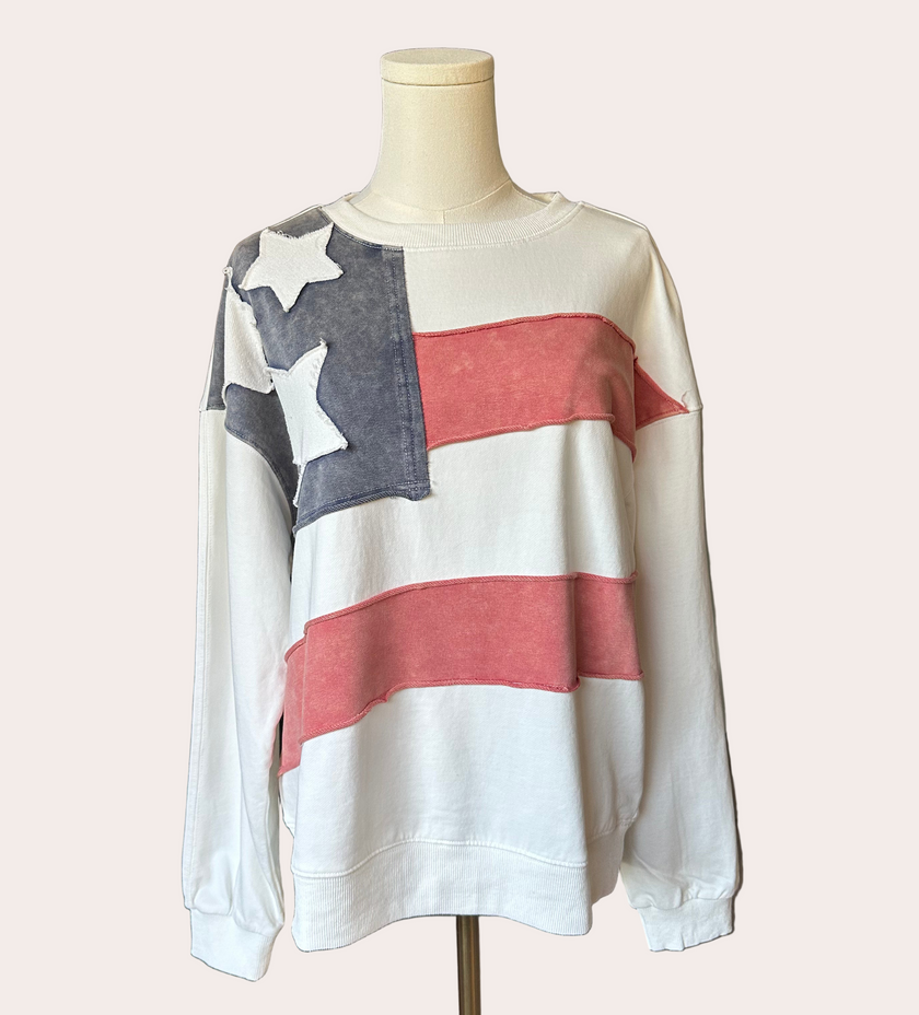 USA Vintage Wash Pullover