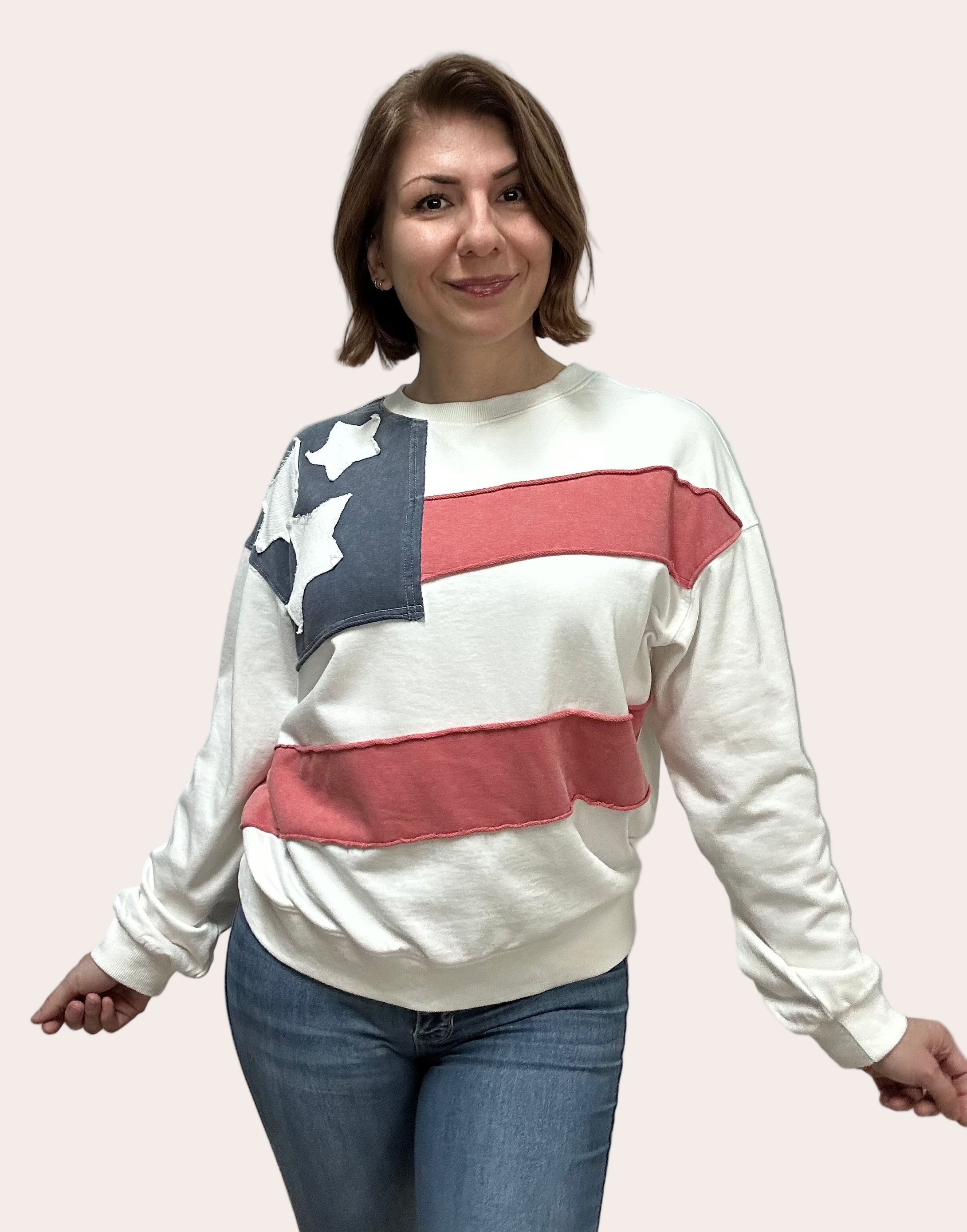 USA Vintage Wash Pullover