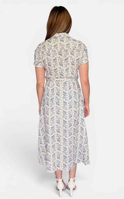 Valerie Floral Shirt Dress
