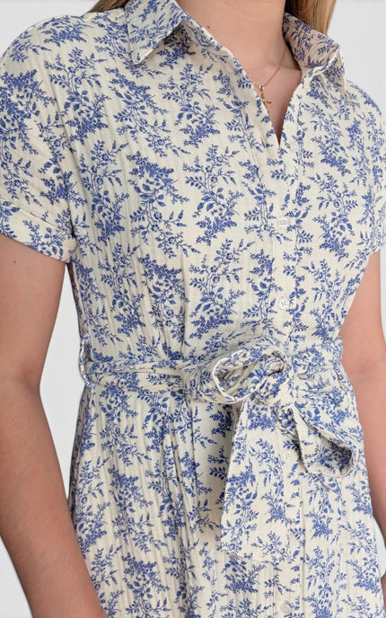Valerie Floral Shirt Dress