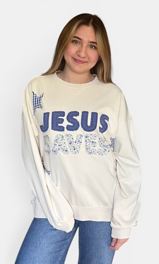 Jesus Saves Patchwork Crew