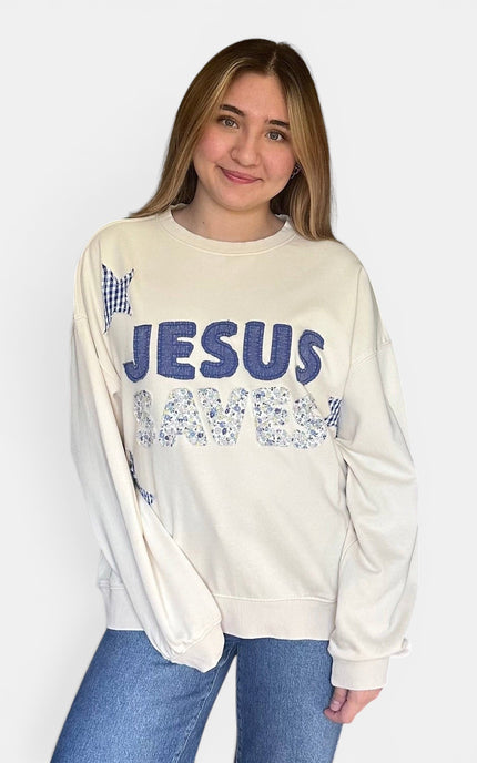 Jesus Saves Patchwork Crew