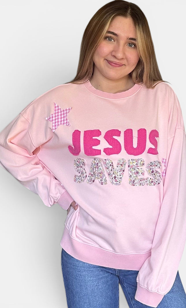 Jesus Saves Patchwork Crew