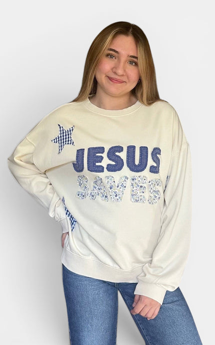 Jesus Saves Patchwork Crew