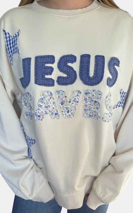 Jesus Saves Patchwork Crew