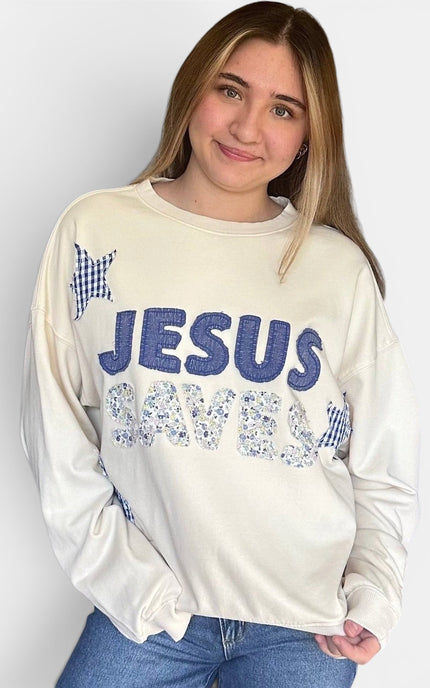 Jesus Saves Patchwork Crew