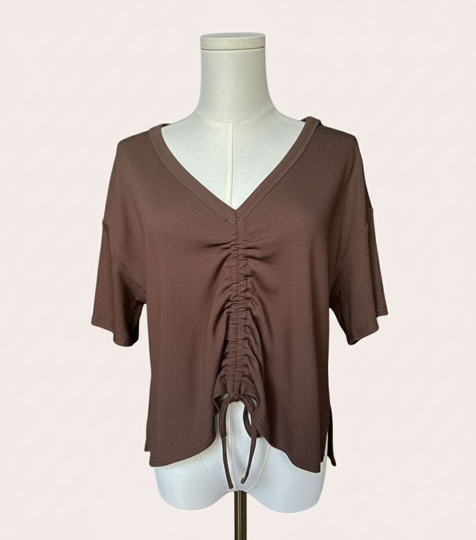 Cinched Detail Top