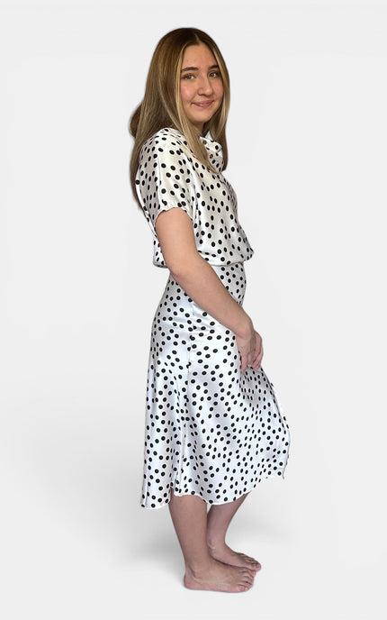 Renee C Polka Dot Dress