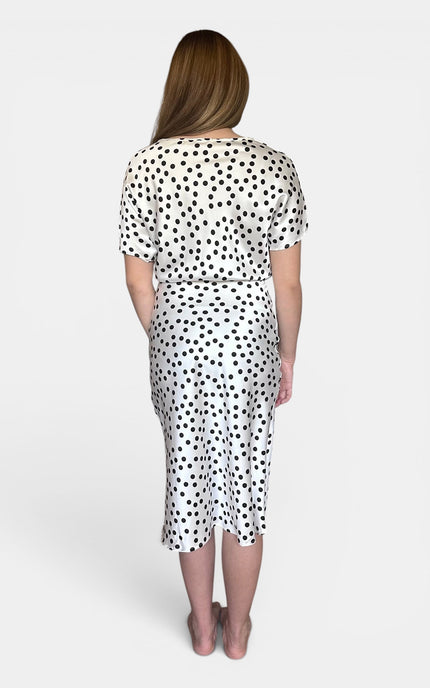 Renee C Polka Dot Dress