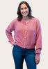 Rosewood Cable Knit Cardigan