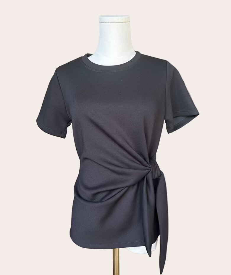 The Aria Front-Knot Modal Top