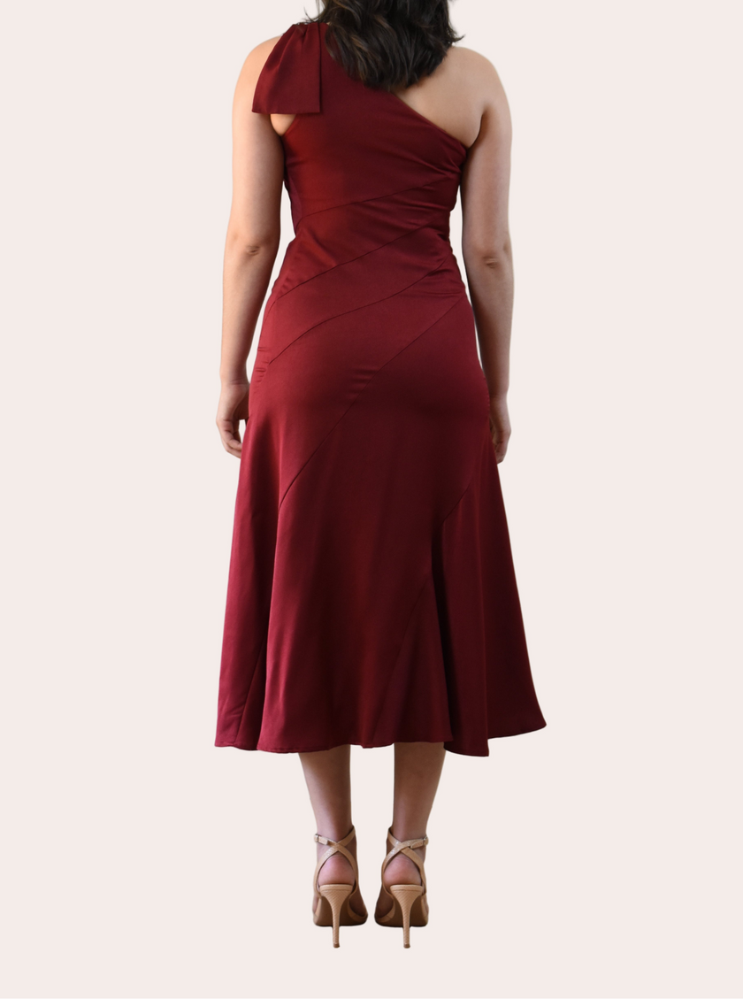 Cranberry Grace Dress