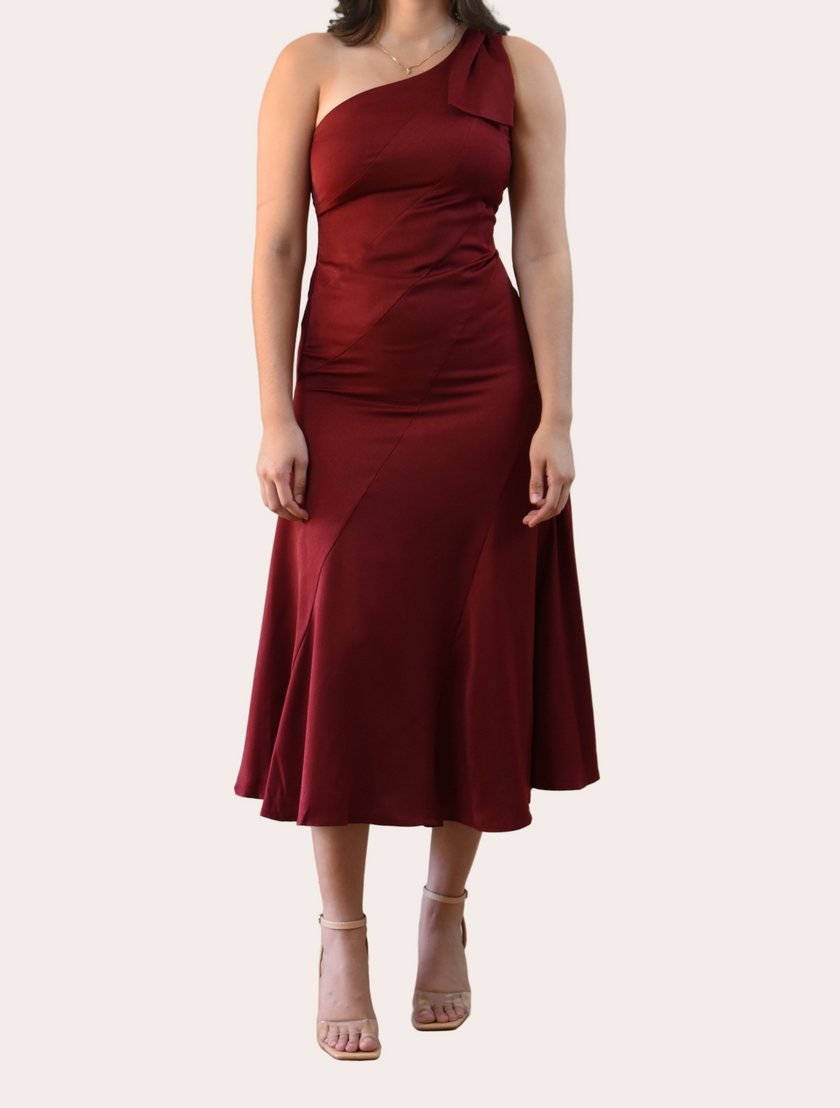 Cranberry Grace Dress