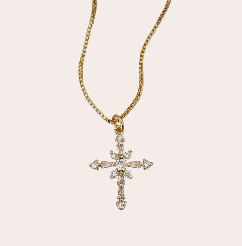Faith & Light Cross Necklace