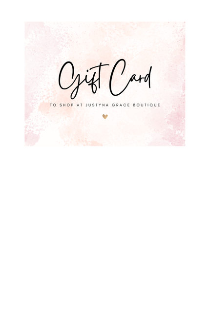 Justyna Grace Gift Card