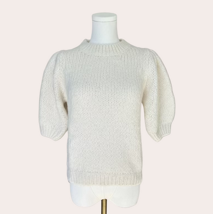 Puff Sleeve Knit Sweater