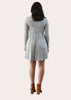 Silver Mist Knit Dress