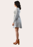 Silver Mist Knit Dress