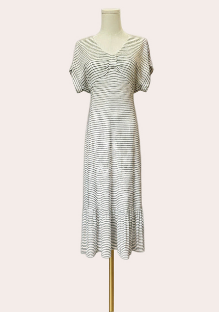 Soft Stripe Midi