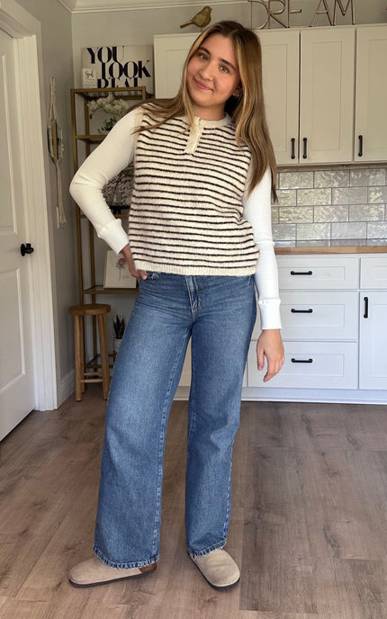 Textured knit fabric with soft wool-like feel