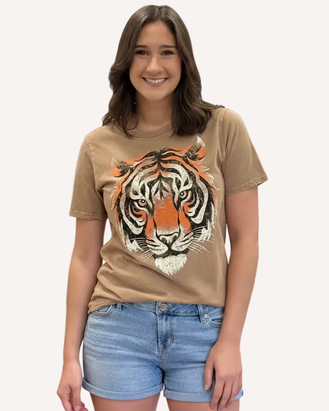 Black mineral-wash vintage faith tee with soft cotton fabric and screen-printed graphic design.